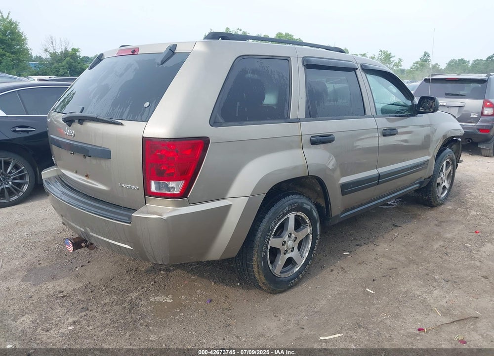 2005 JEEP GRAND CHEROKEE LAREDO VIN: 1J4GR48K75C719070