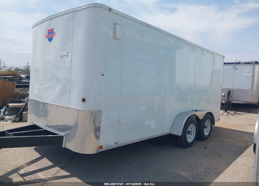 2023 CARRY ON CARGO TRAILER VIN: 4YMBC1623PN015021