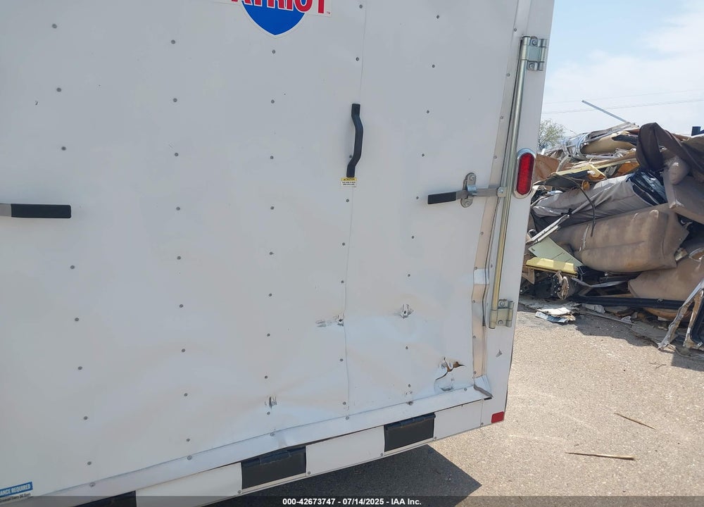 2023 CARRY ON CARGO TRAILER VIN: 4YMBC1623PN015021
