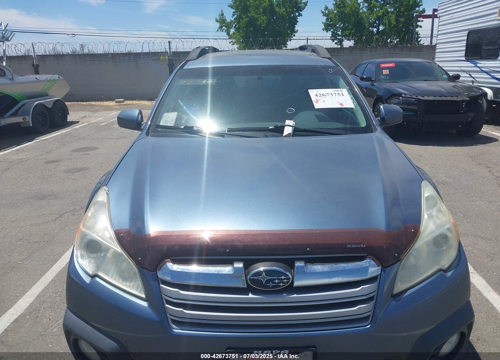 2013 SUBARU OUTBACK VIN: 4S4BRBKCXD3275683