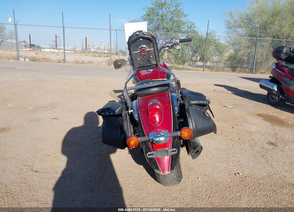 2008 KAWASAKI VN900 D VIN: JKAVN2D128A021809