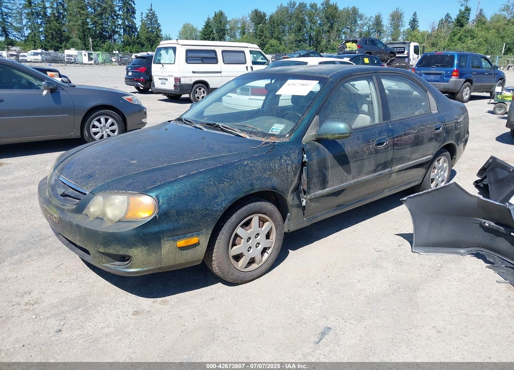 2003 KIA SPECTRA GS/GSX VIN: KNAFB161X35100699