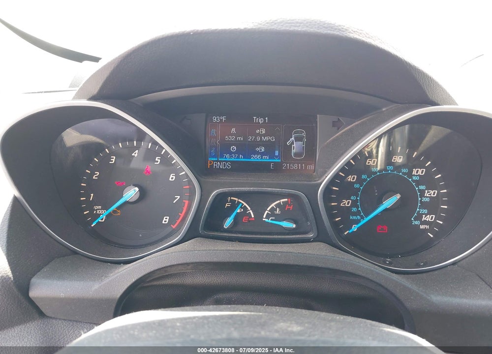 2013 FORD ESCAPE VIN: 1FMCU0H94DUD22476