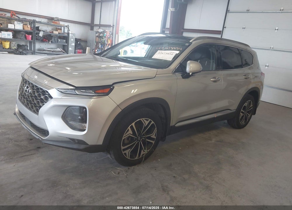 2019 HYUNDAI SANTA FE VIN: 5NMS5CAA9KH112432