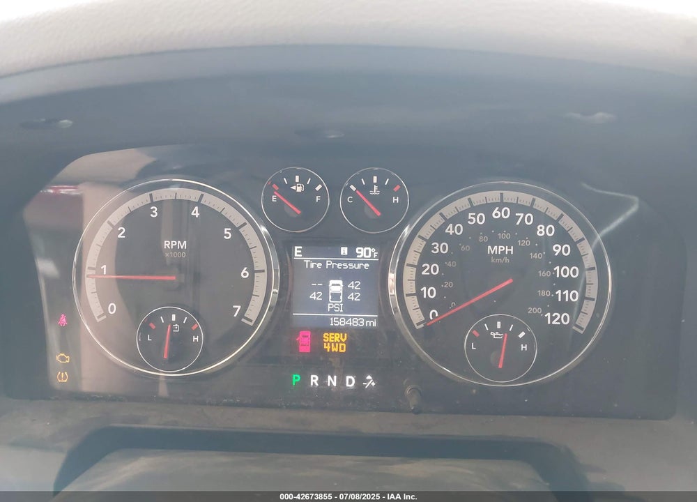 2010 DODGE RAM 1500 SLT/SPORT/TRX VIN: 1D7RV1GT4AS262288