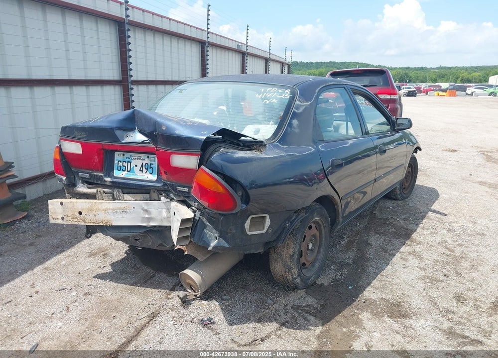 1997 MAZDA PROTEGE DX/LX VIN: JM1BC1412V0158629