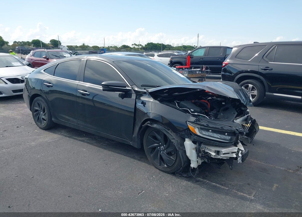 2019 HONDA INSIGHT TOURING VIN: 19XZE4F92KE030746