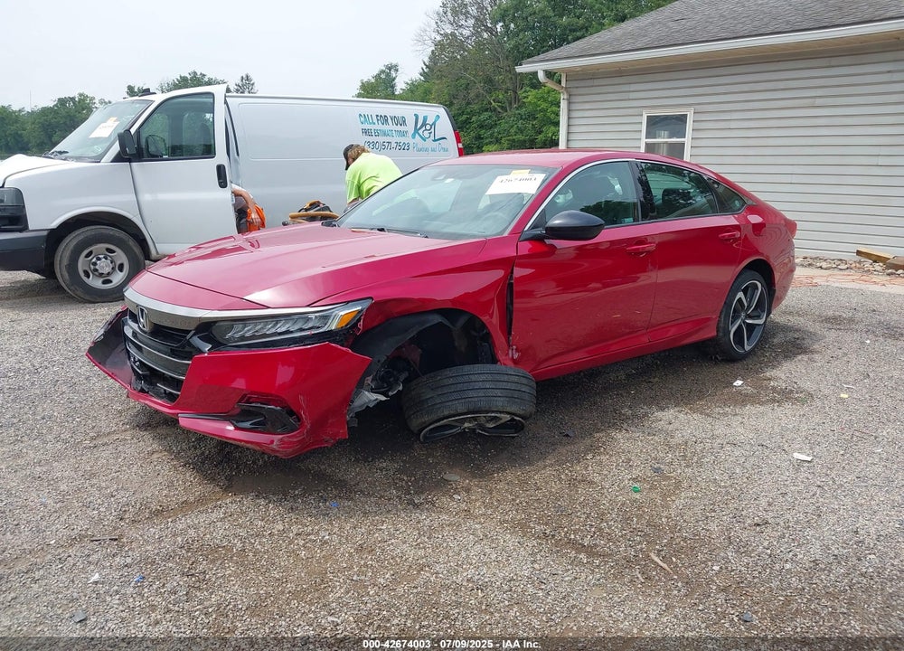 2022 HONDA ACCORD SPORT VIN: 1HGCV1F3XNA015744