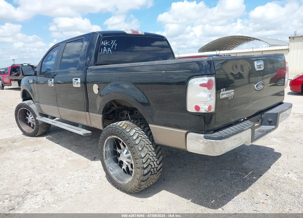 2005 FORD F-150 VIN: 1FTRW12W65FA60527