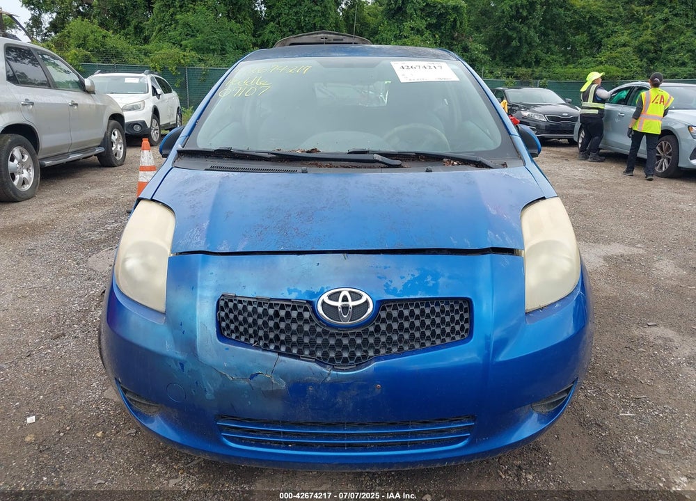 2007 TOYOTA YARIS VIN: JTDJT903775126315