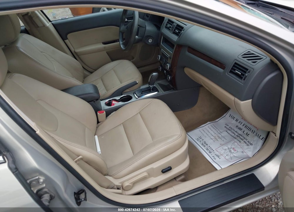 2010 FORD FUSION SEL VIN: 3FAHP0CG6AR276424