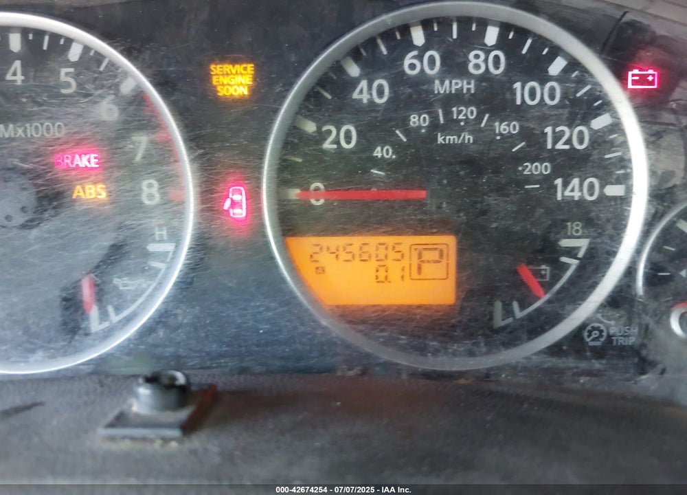 2007 NISSAN FRONTIER VIN: 1N6AD06U97C401619