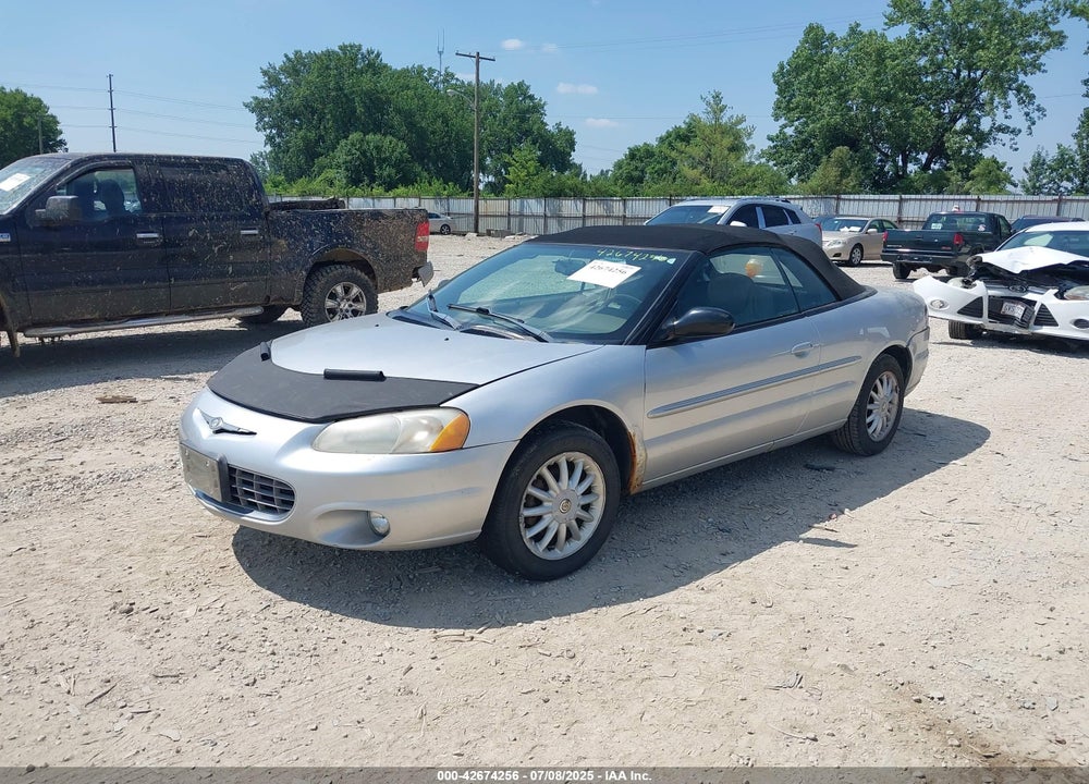 2003 CHRYSLER SEBRING LXI VIN: 1C3EL55T43N537821