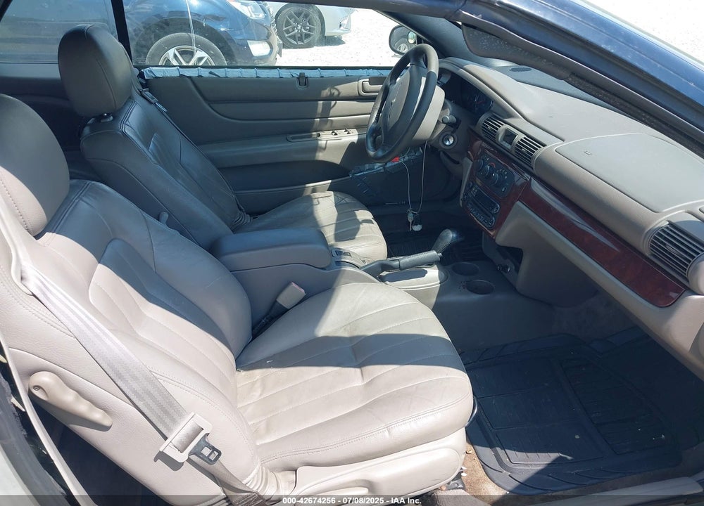 2003 CHRYSLER SEBRING LXI VIN: 1C3EL55T43N537821