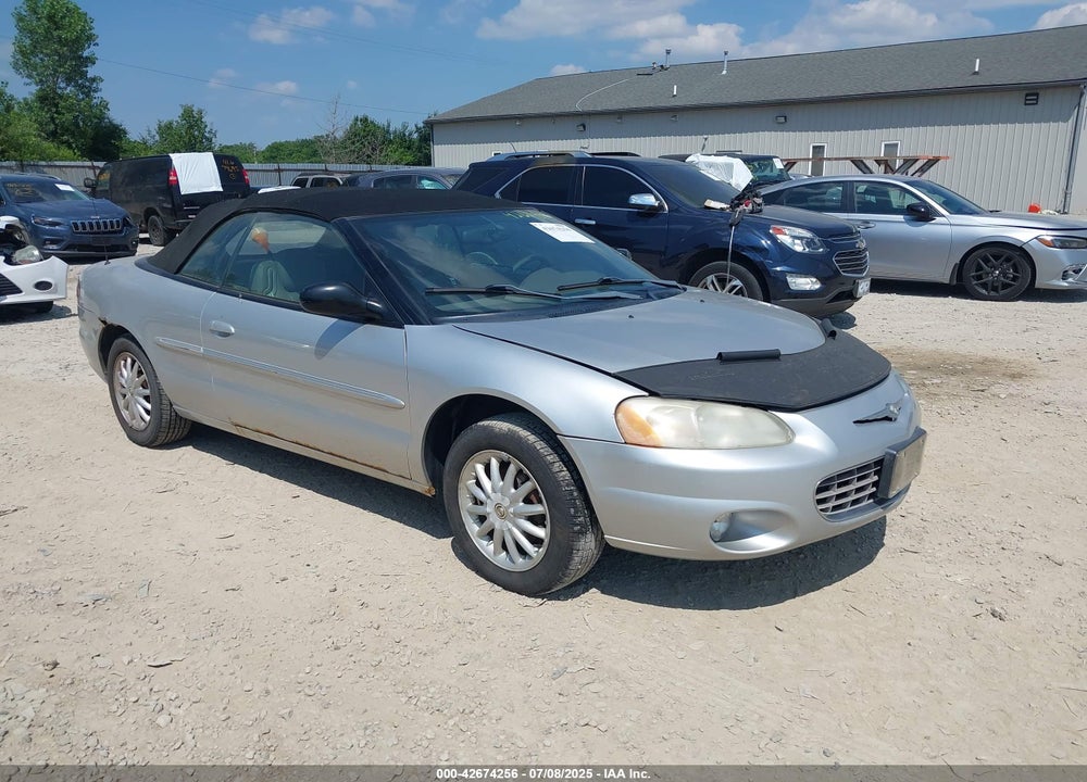 2003 CHRYSLER SEBRING LXI VIN: 1C3EL55T43N537821