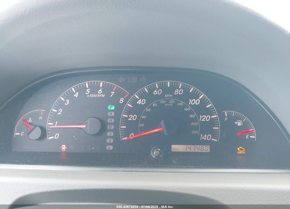 2005 TOYOTA CAMRY LE VIN: 4T1BE30K35U572110