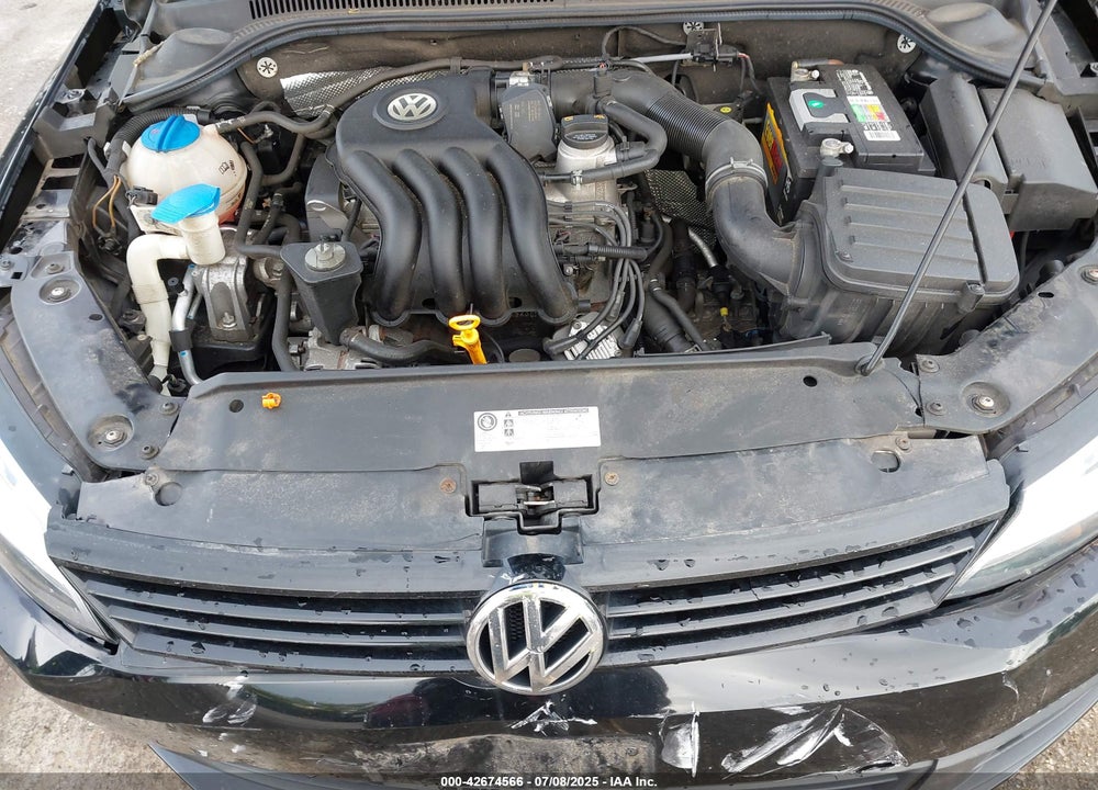 2011 VOLKSWAGEN JETTA VIN: 3VW2K7AJ4BM069287