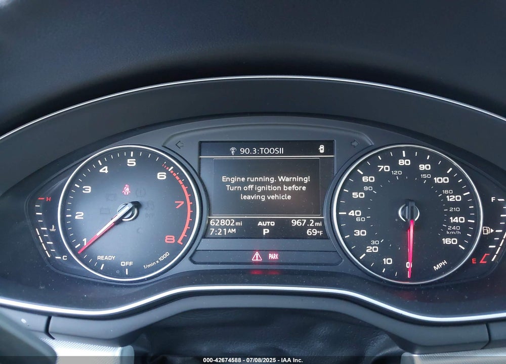 2017 AUDI A4 2.0T PREMIUM VIN: WAUGNAF42HN011030