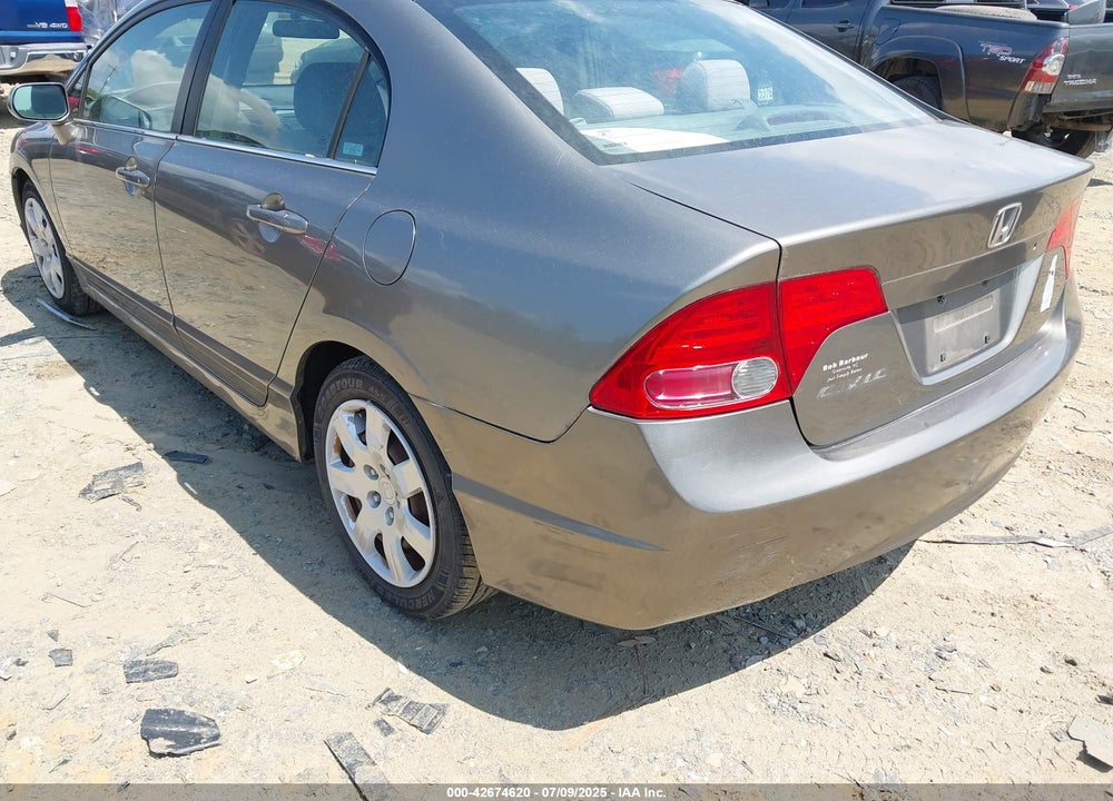 2006 HONDA CIVIC LX VIN: 1HGFA16596L116774