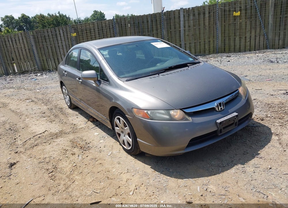 2006 HONDA CIVIC LX VIN: 1HGFA16596L116774