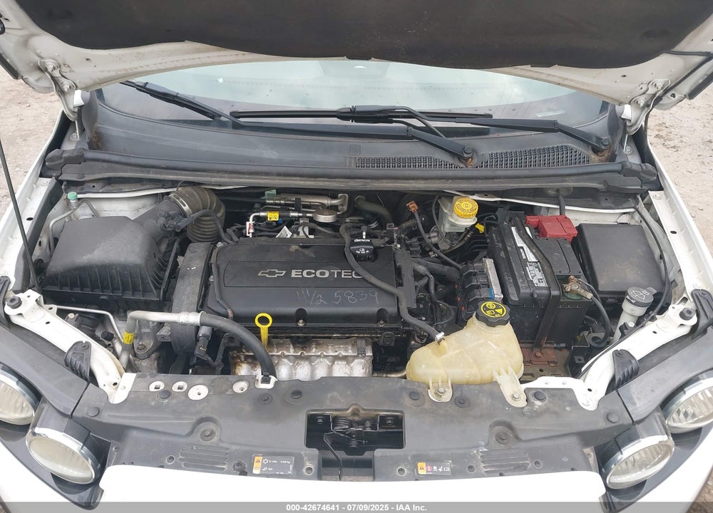 2015 CHEVROLET SONIC VIN: 1G1JA6SH0F4192571