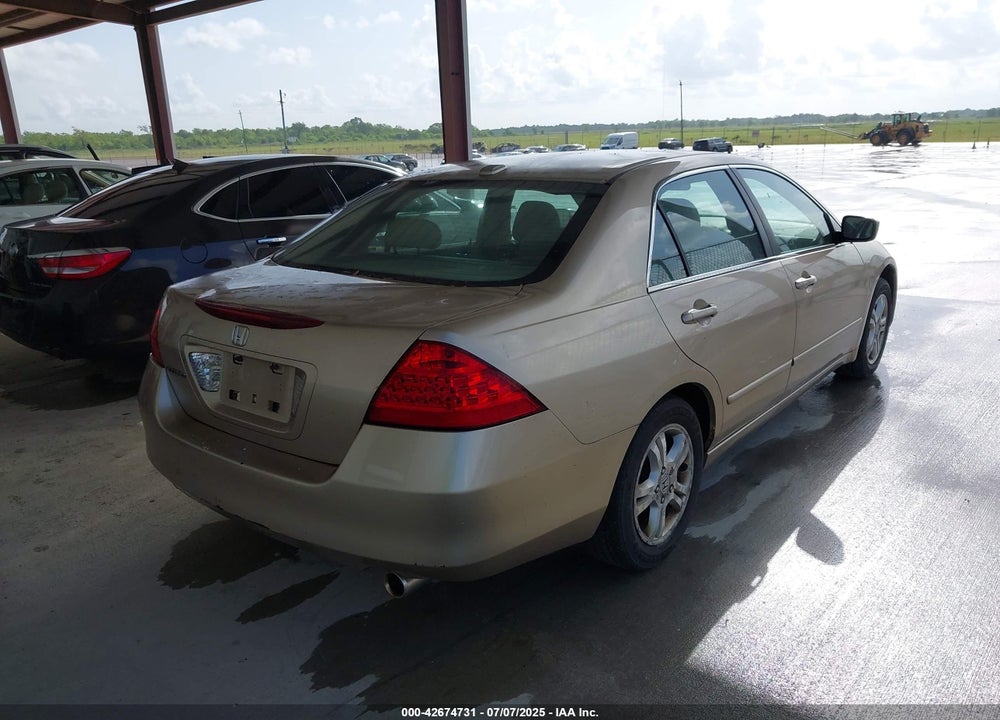 2007 HONDA ACCORD 2.4 EX VIN: 1HGCM56847A187194