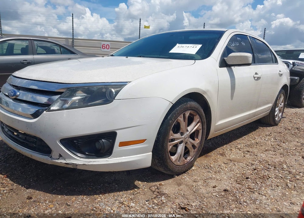 2012 FORD FUSION VIN: 3FAHP0HG5CR265135