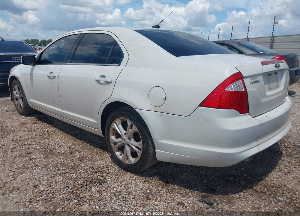 2012 FORD FUSION VIN: 3FAHP0HG5CR265135