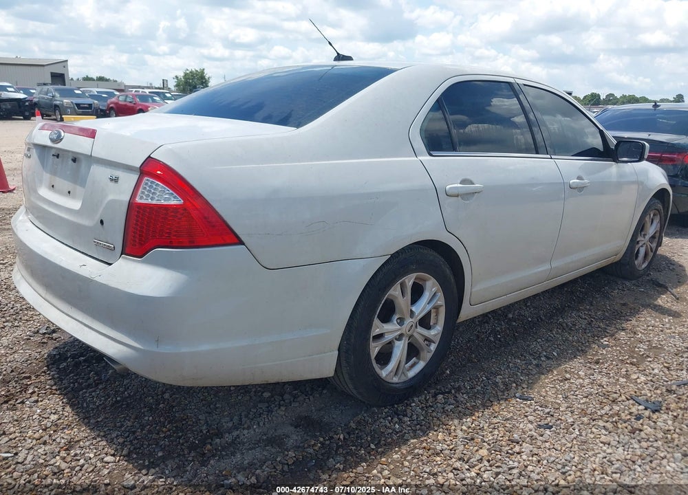 2012 FORD FUSION VIN: 3FAHP0HG5CR265135