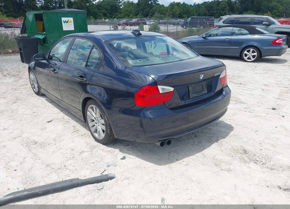 2008 BMW 328I VIN: WBAVA37598NL54326
