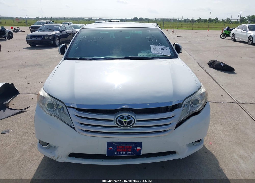 2012 TOYOTA AVALON VIN: 4T1BK3DB6CU447473