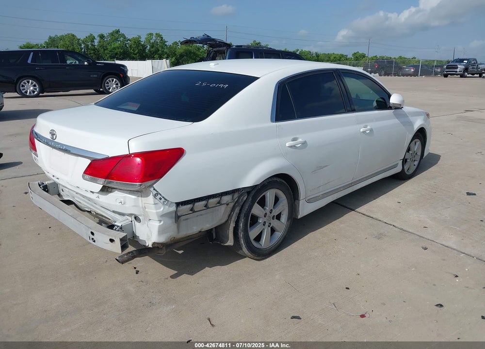 2012 TOYOTA AVALON VIN: 4T1BK3DB6CU447473