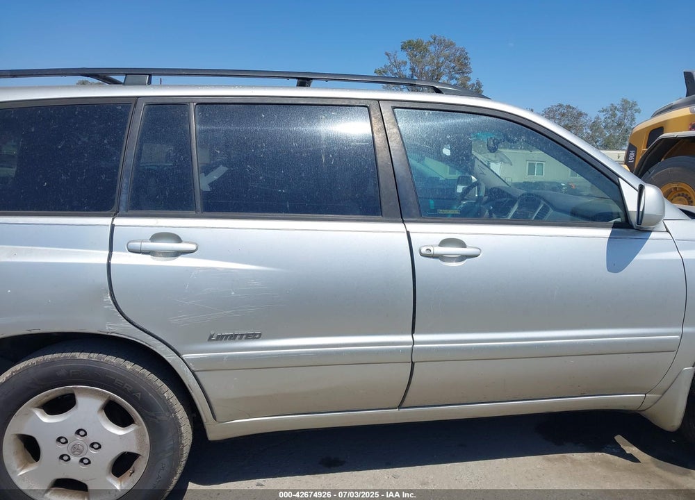 2006 TOYOTA HIGHLANDER VIN: JTEDP21A960109481