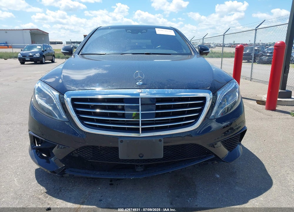 2015 MERCEDES-BENZ S CLASS VIN: WDDUG7JB4FA096133