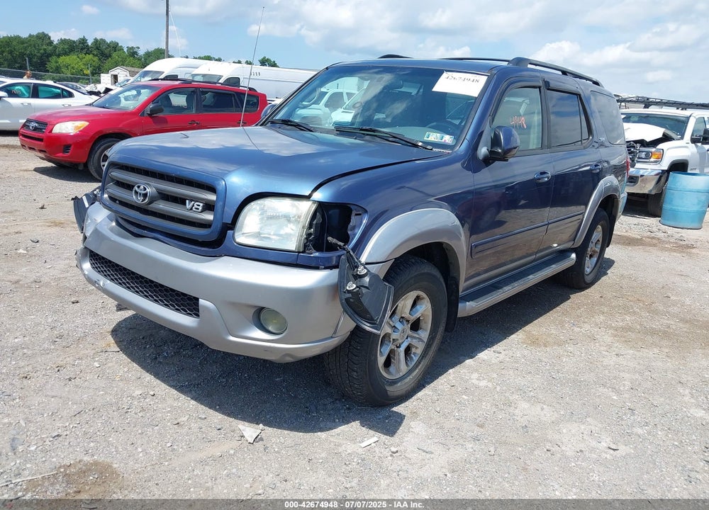 2004 TOYOTA SEQUOIA SR5 V8 VIN: 5TDBT44AX4S214054