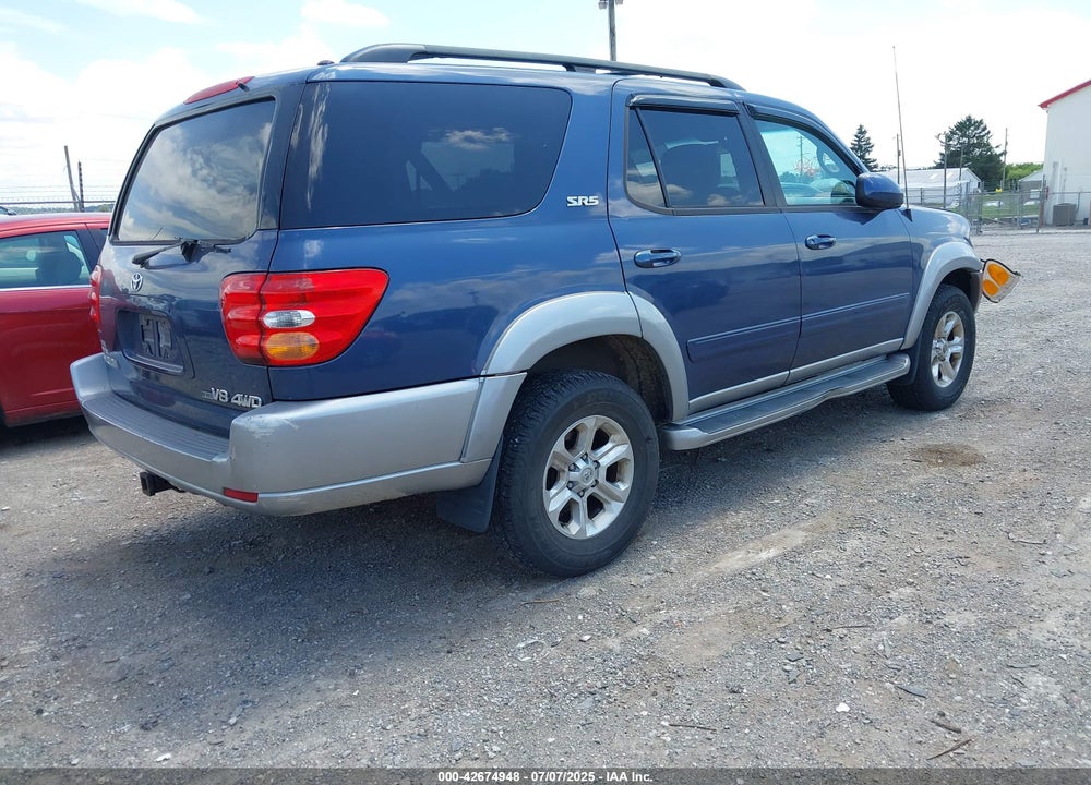 2004 TOYOTA SEQUOIA SR5 V8 VIN: 5TDBT44AX4S214054