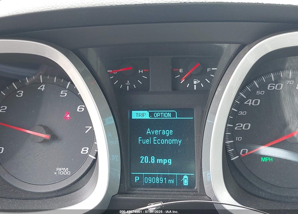 2013 CHEVROLET EQUINOX 1LT VIN: 2GNALDEK9D1161901
