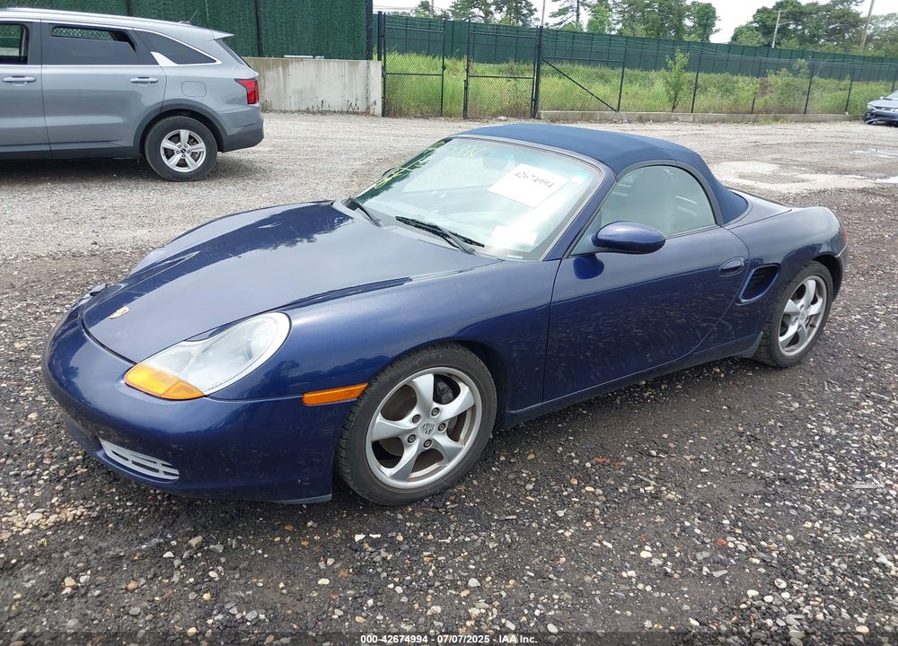 2002 PORSCHE BOXSTER VIN: WP0CA29852U625245