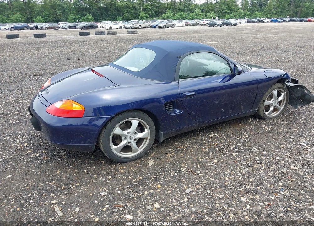 2002 PORSCHE BOXSTER VIN: WP0CA29852U625245
