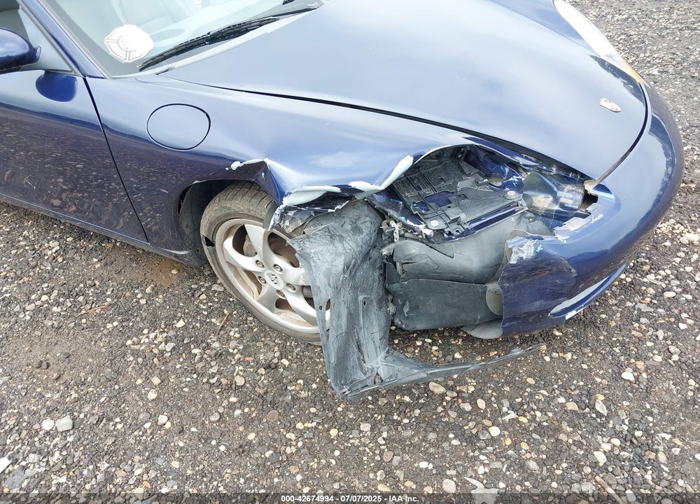 2002 PORSCHE BOXSTER VIN: WP0CA29852U625245