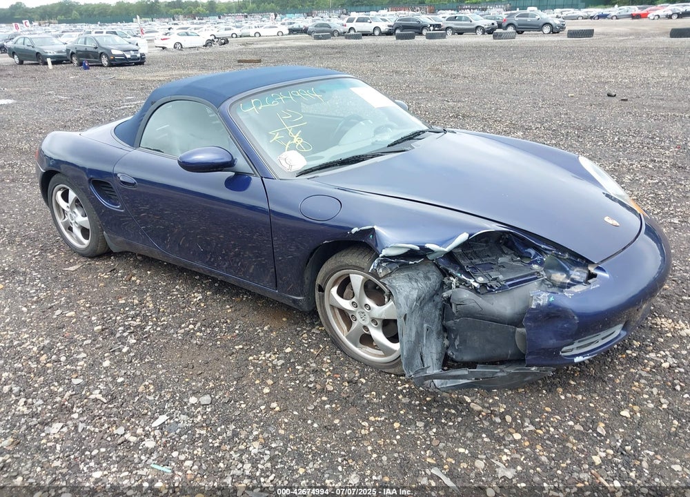 2002 PORSCHE BOXSTER VIN: WP0CA29852U625245