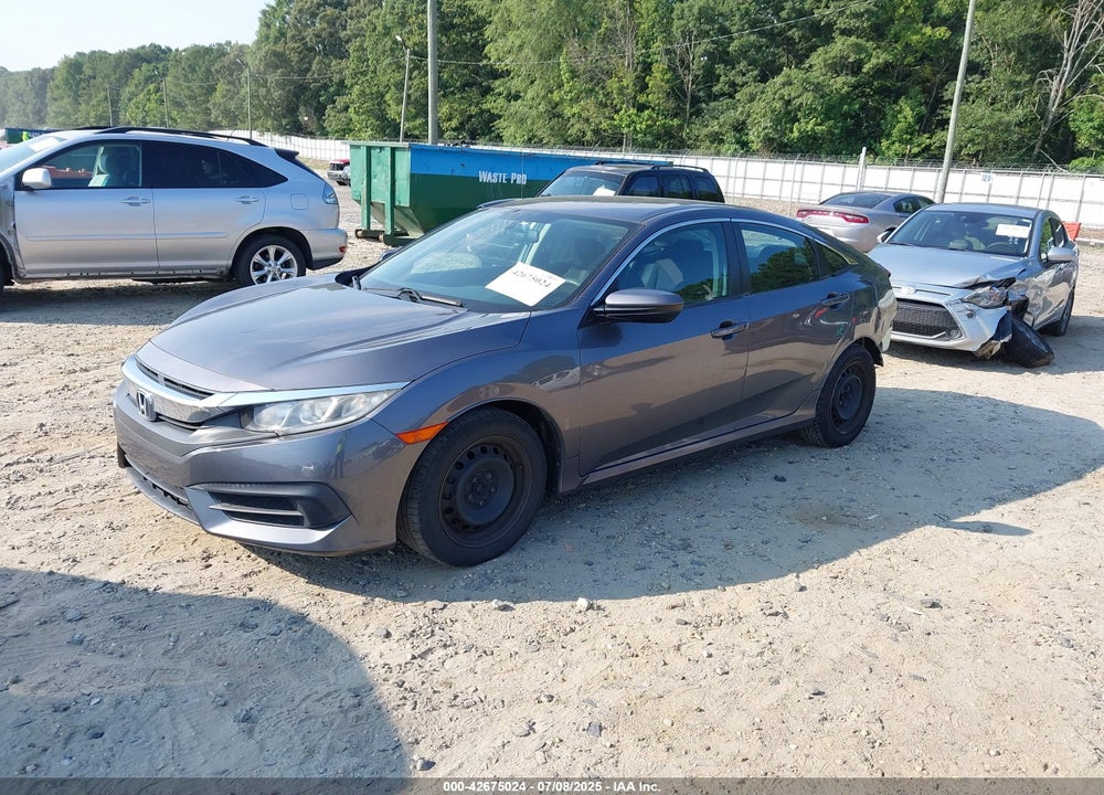 2017 HONDA CIVIC LX VIN: 19XFC2F55HE068605