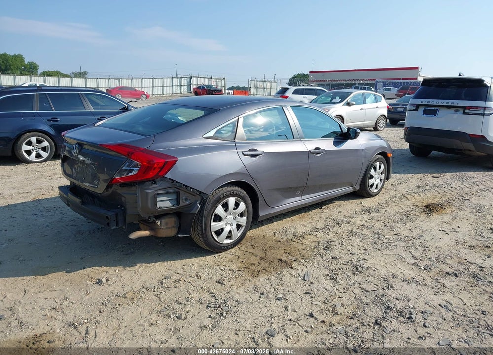 2017 HONDA CIVIC LX VIN: 19XFC2F55HE068605