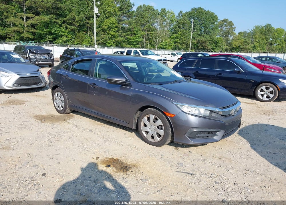 2017 HONDA CIVIC LX VIN: 19XFC2F55HE068605