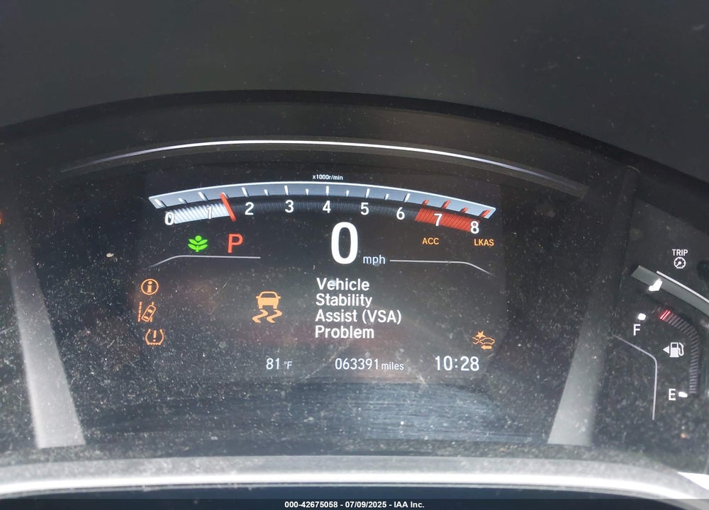 2020 HONDA CR-V VIN: 5J6RW1H89LL006883
