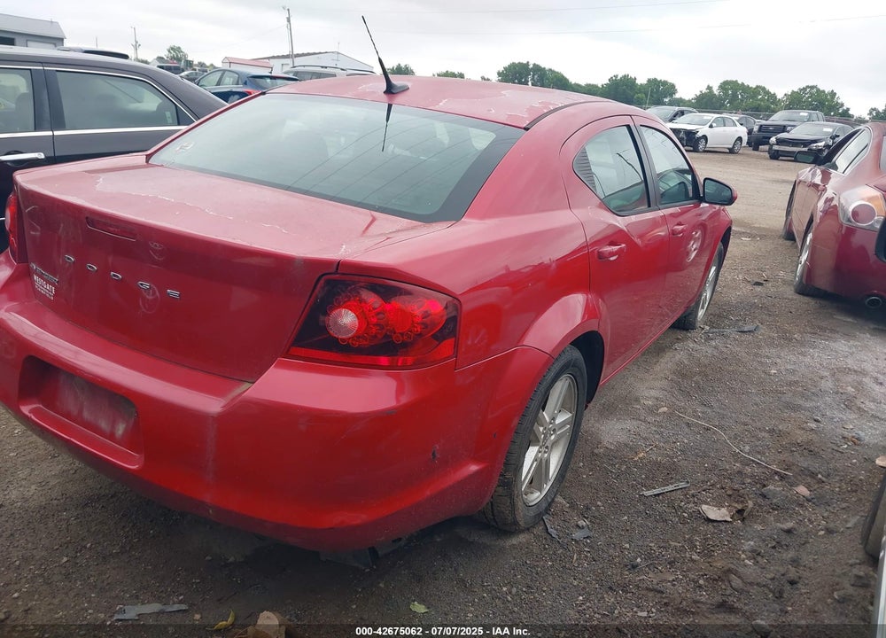 2011 DODGE AVENGER VIN: 1B3BD1FB5BN508984