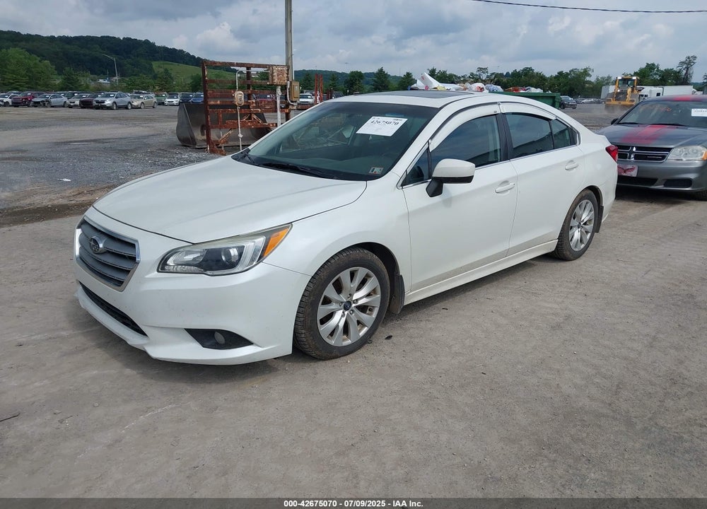 2016 SUBARU LEGACY 2.5I PREMIUM VIN: 4S3BNAE60G3048040