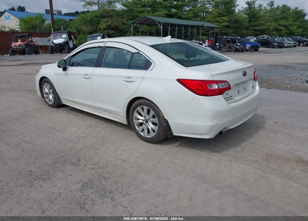 2016 SUBARU LEGACY 2.5I PREMIUM VIN: 4S3BNAE60G3048040