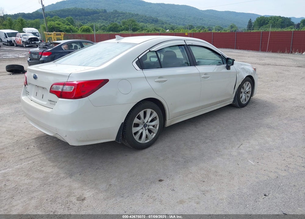 2016 SUBARU LEGACY 2.5I PREMIUM VIN: 4S3BNAE60G3048040