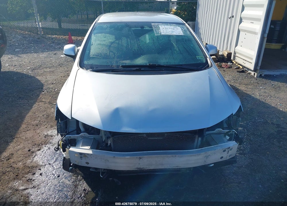 2012 HONDA CIVIC VIN: 2HGFB2F59CH309020